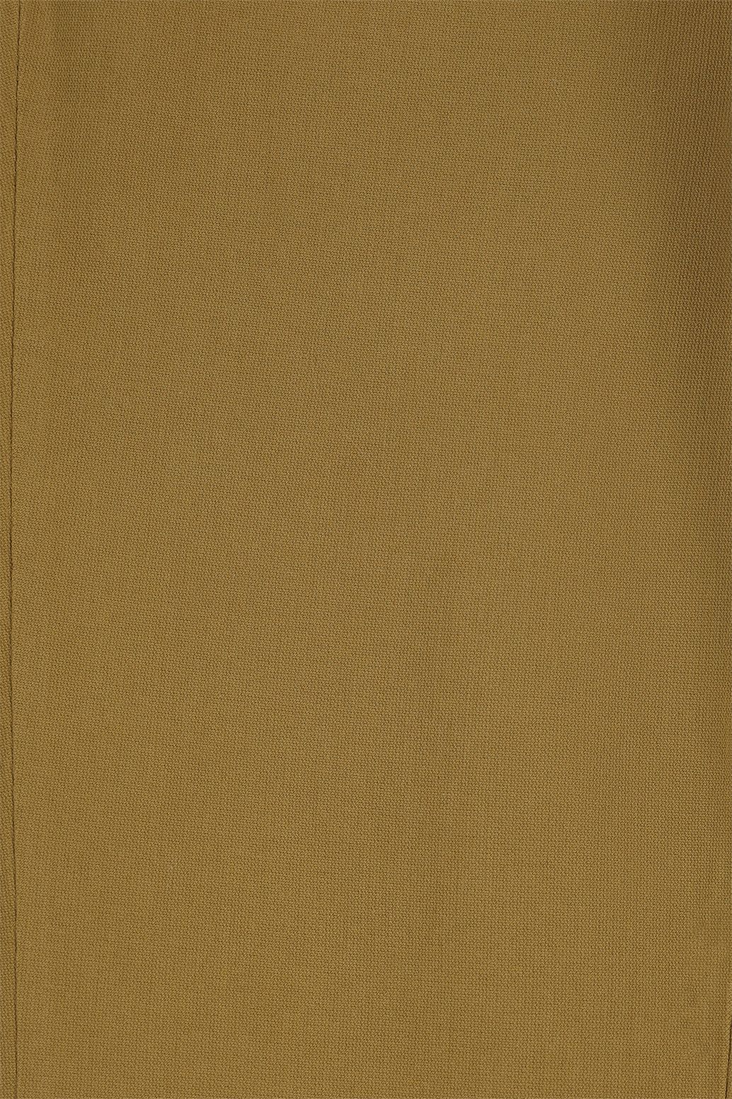 Groene mid-rise chino met elastische taille