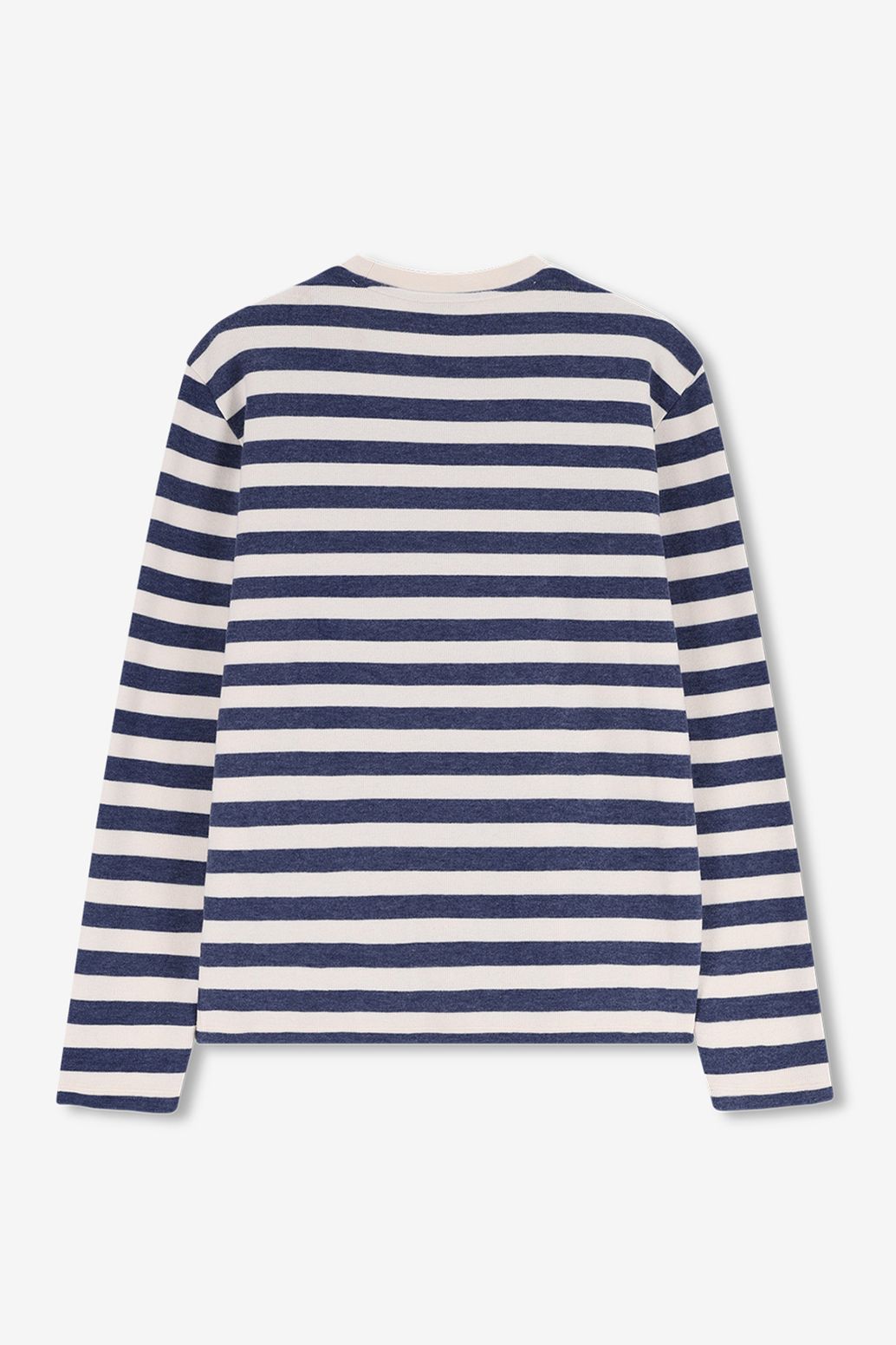 Blauwe gestreepte sweater