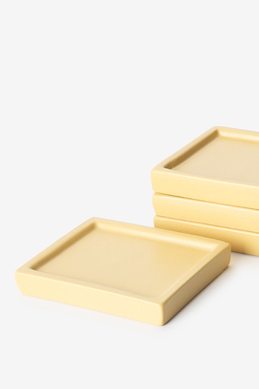 Gele glazed schaaltjes