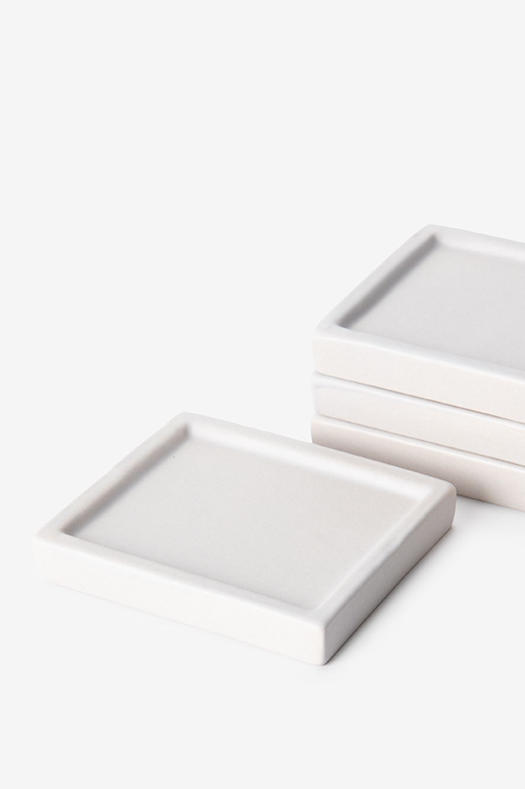 Glasierte Schalen - flieder