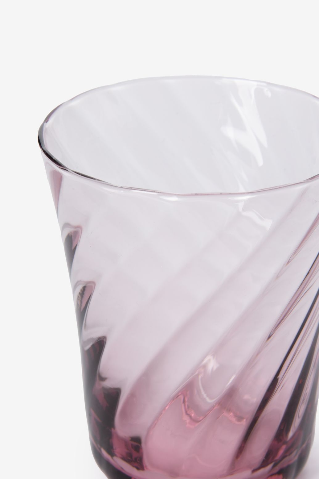 Wassergläser Scallop - flieder