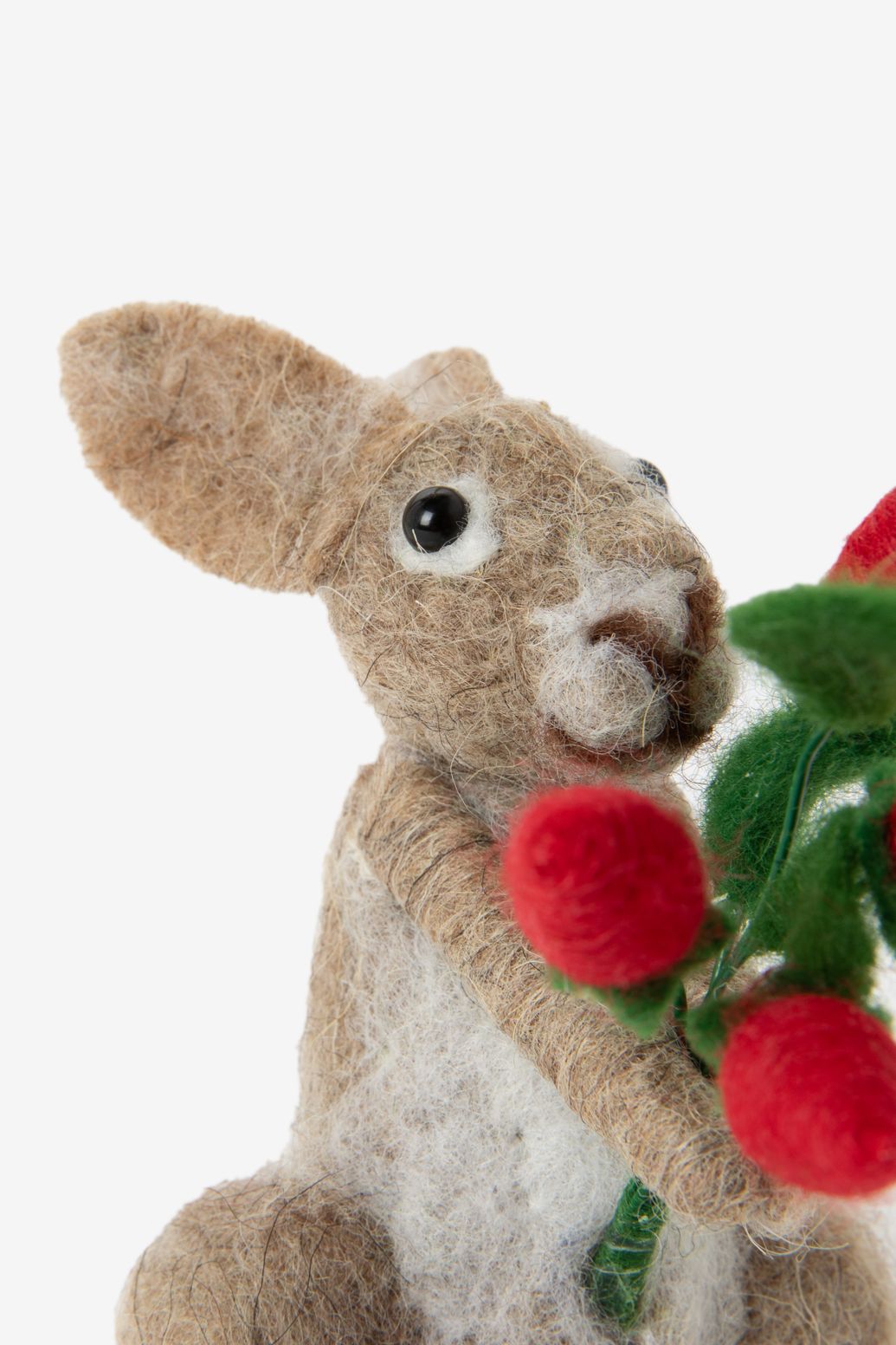 Osterornament Kaninchen - hellbraun