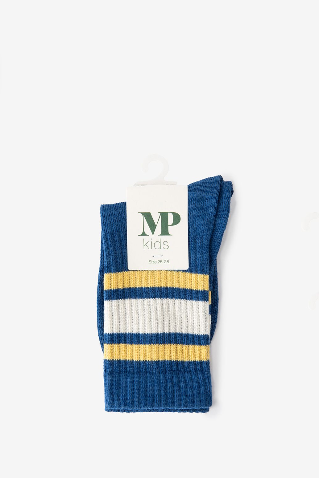MP Denmark Chaussettes à rayures - bleu foncé