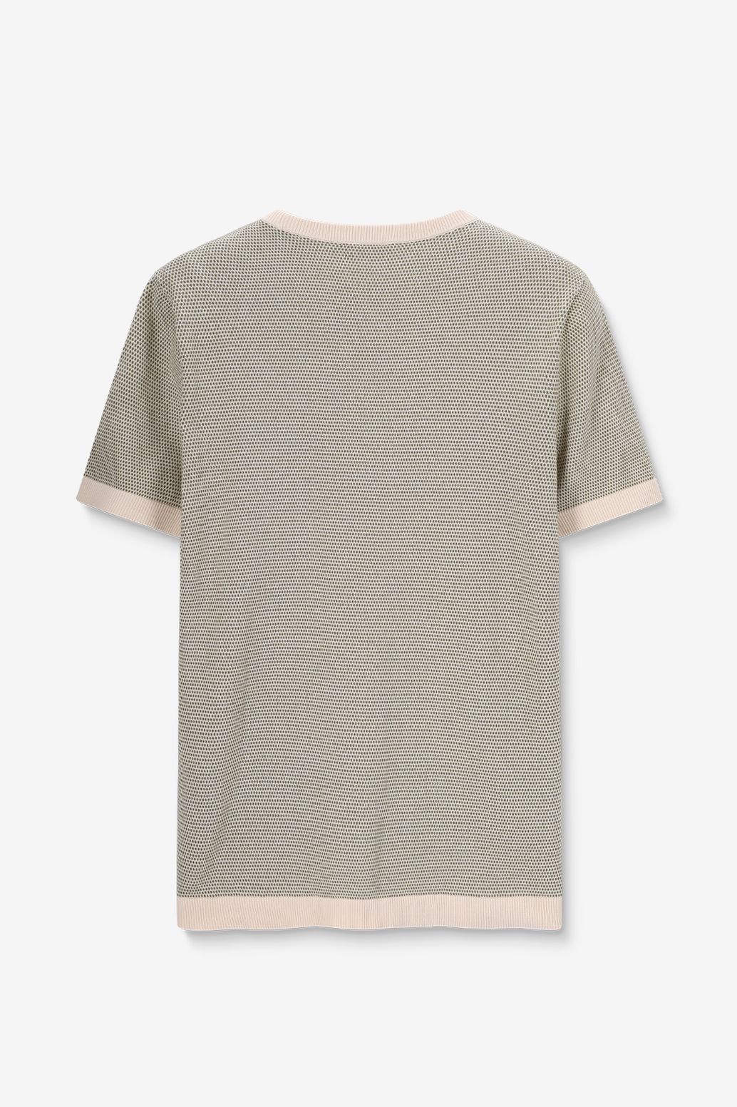 Groen gebreid T-shirt