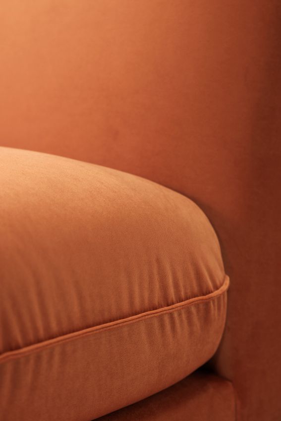 Countess stoel hoekelement links Salvador Copper