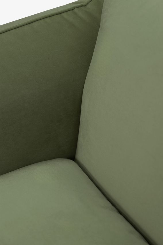 Countess Fauteuil angle droite Salvador Olive green