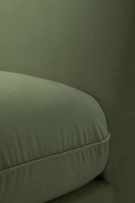 Countess Fauteuil angle droite Salvador Olive green