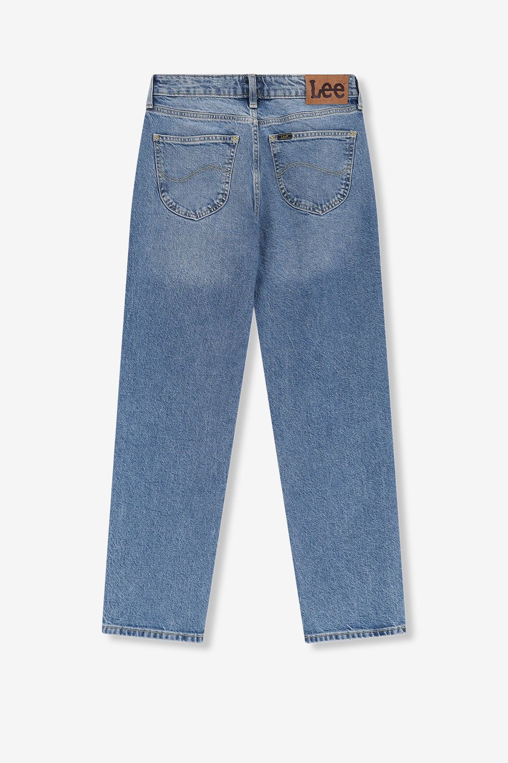 LEE blauwe high waist mom jeans