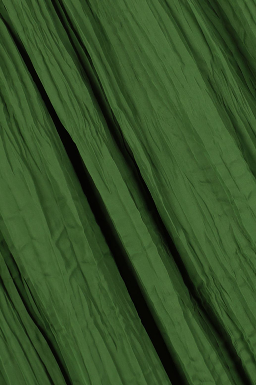 Jupe longue plissée - vert