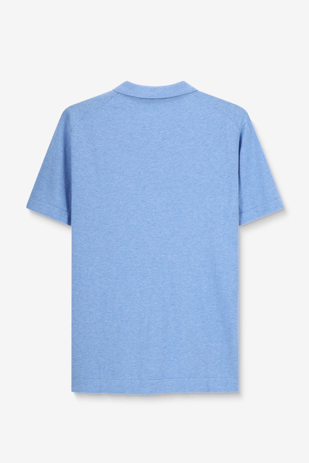 Strick-Polo - blau