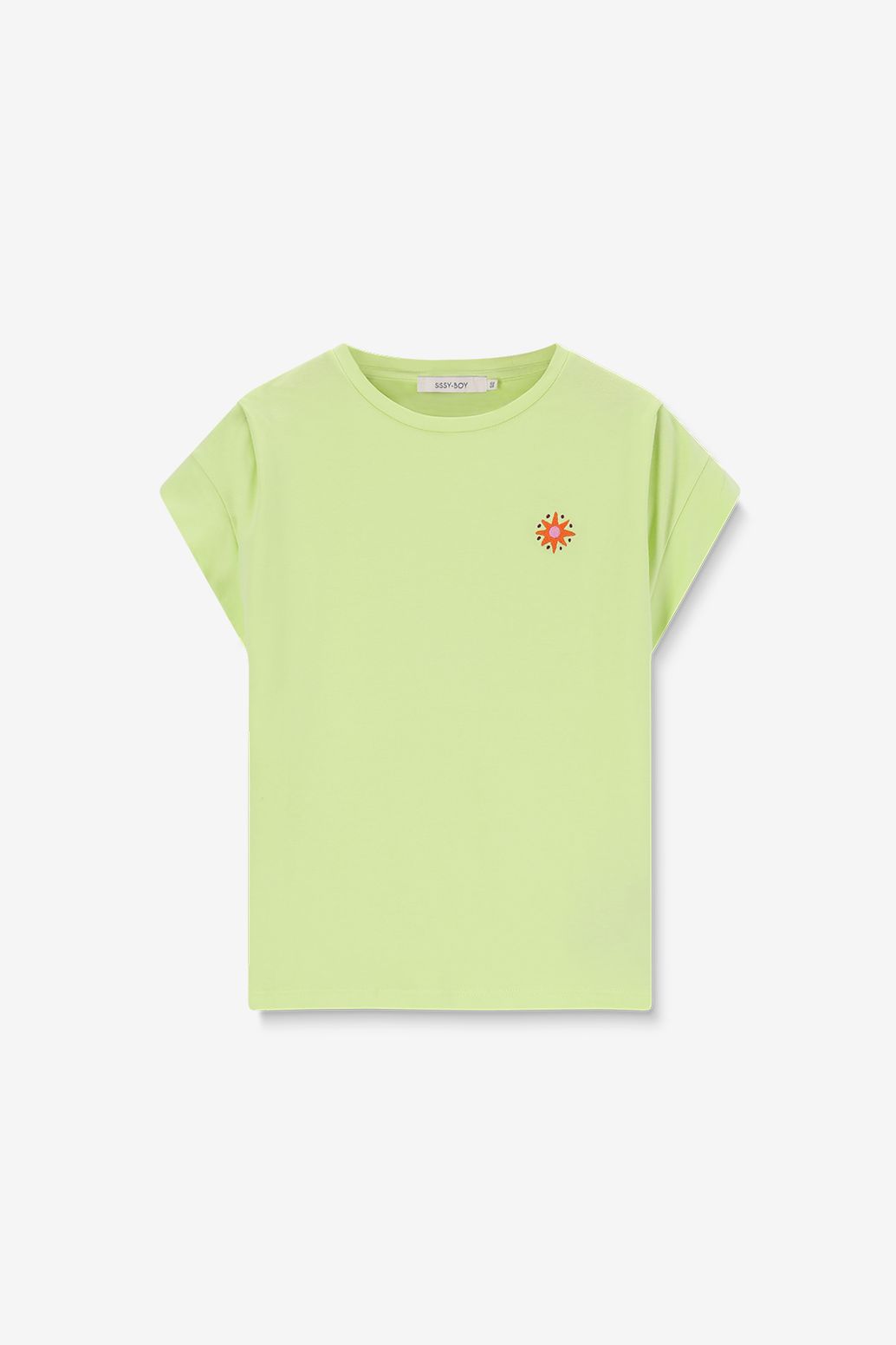 Lichtgroen T-shirt