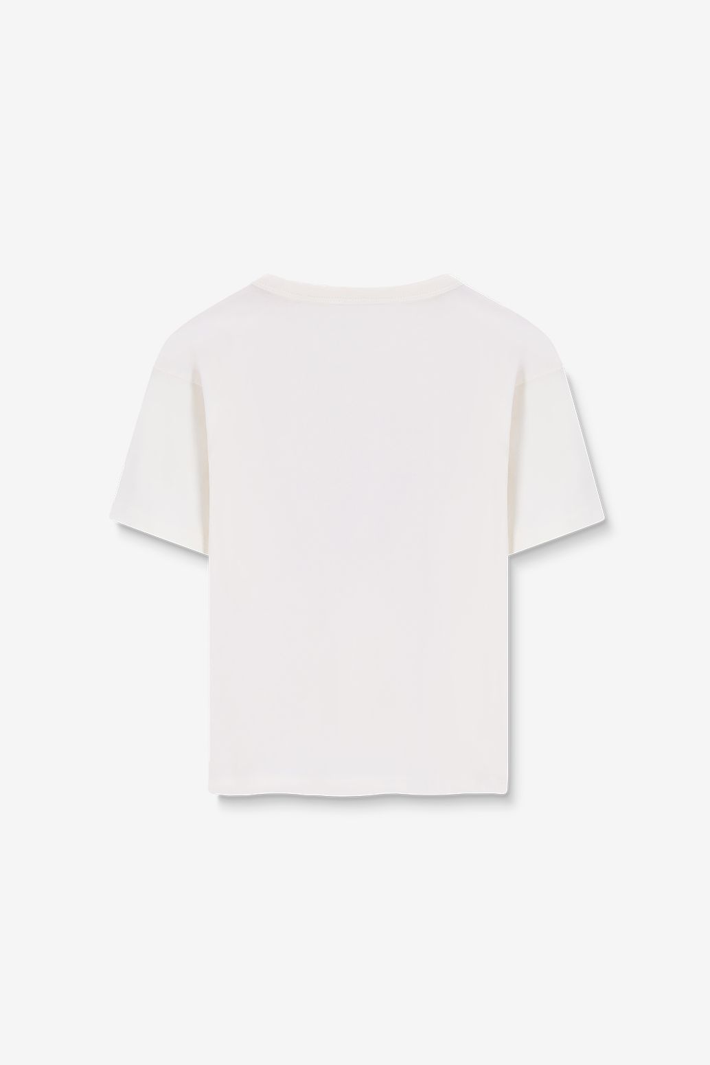Wit T-shirt met artwork