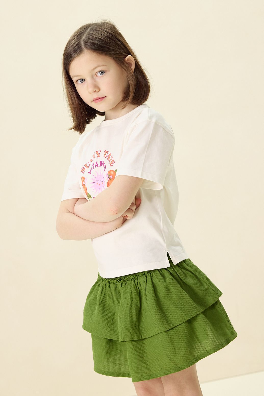 T-shirt avec illustration - blanc