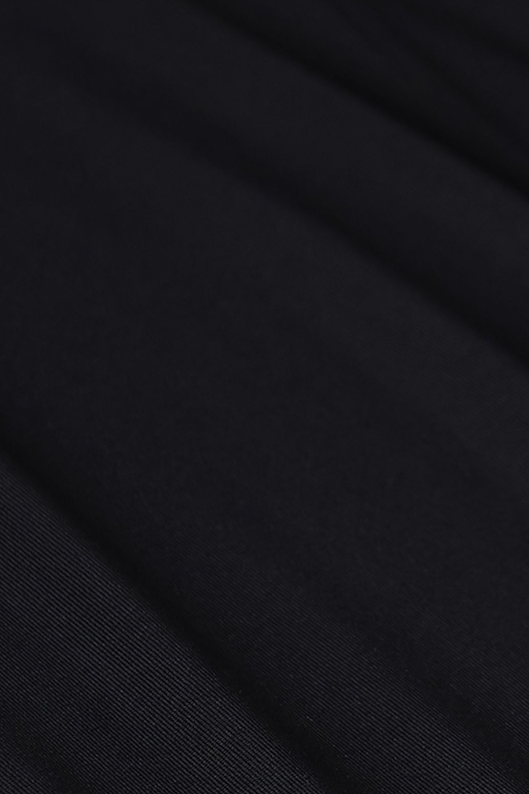 Mid Waist Jersey-Hose - schwarz