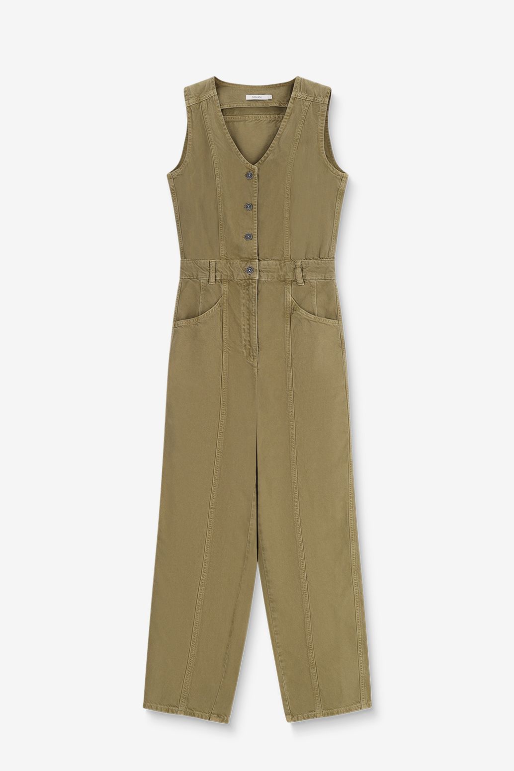 Groene jumpsuit