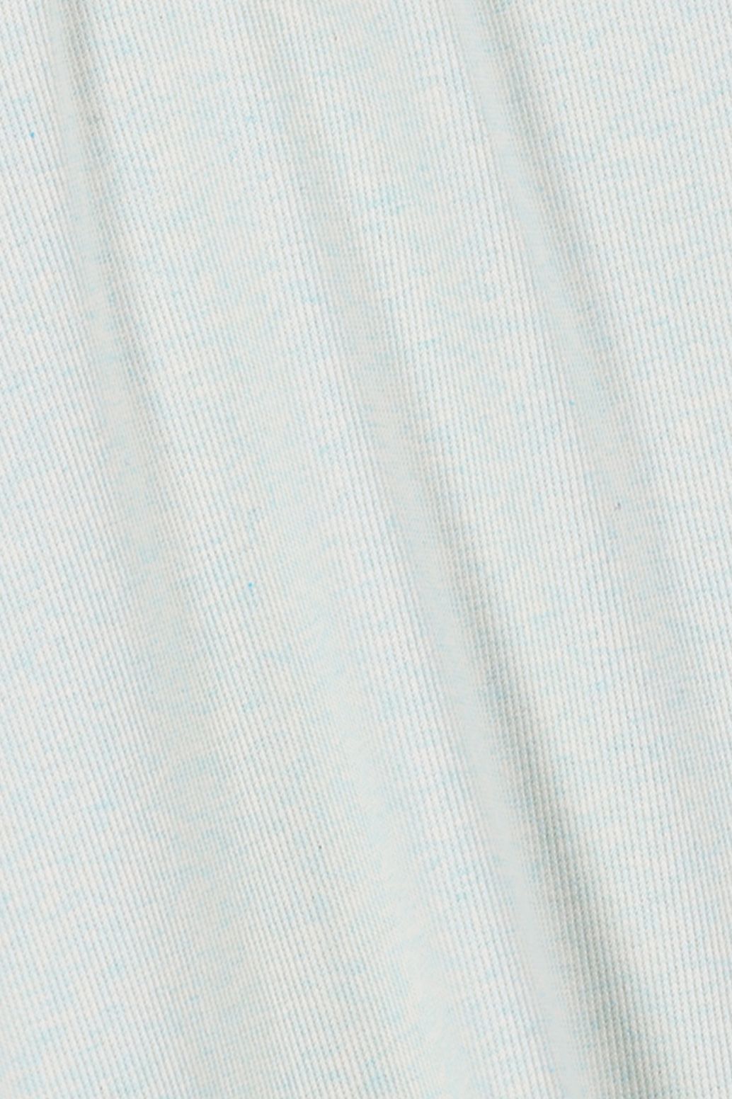 Lichtgroen rib T-shirt