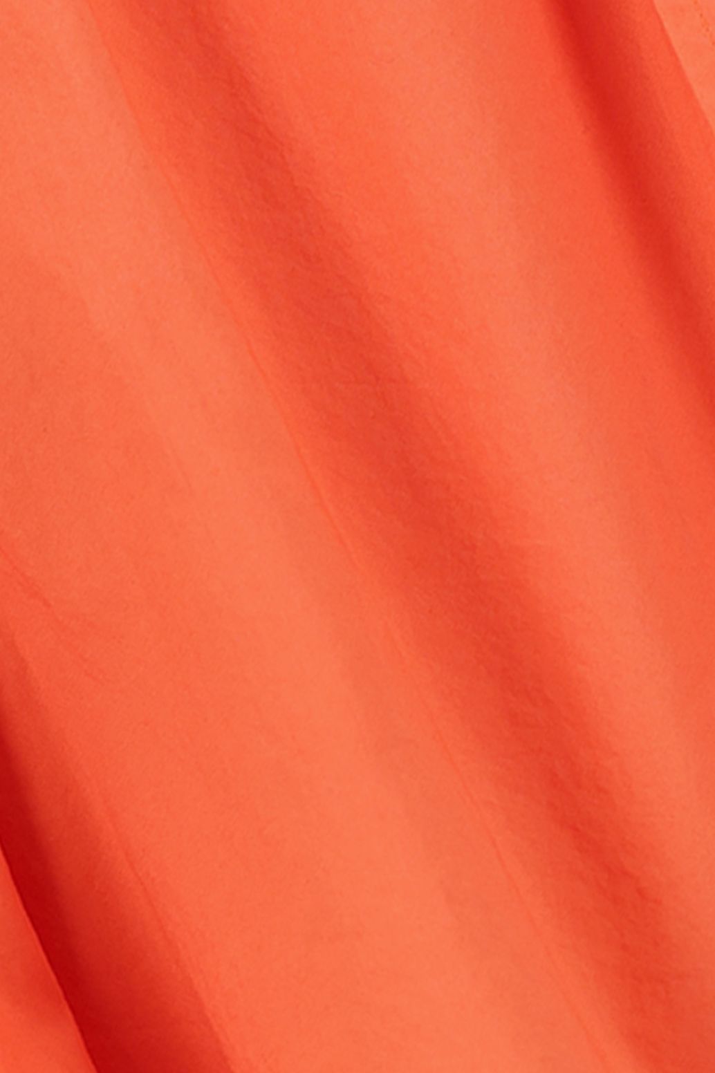 Short en popeline - rouge orangé