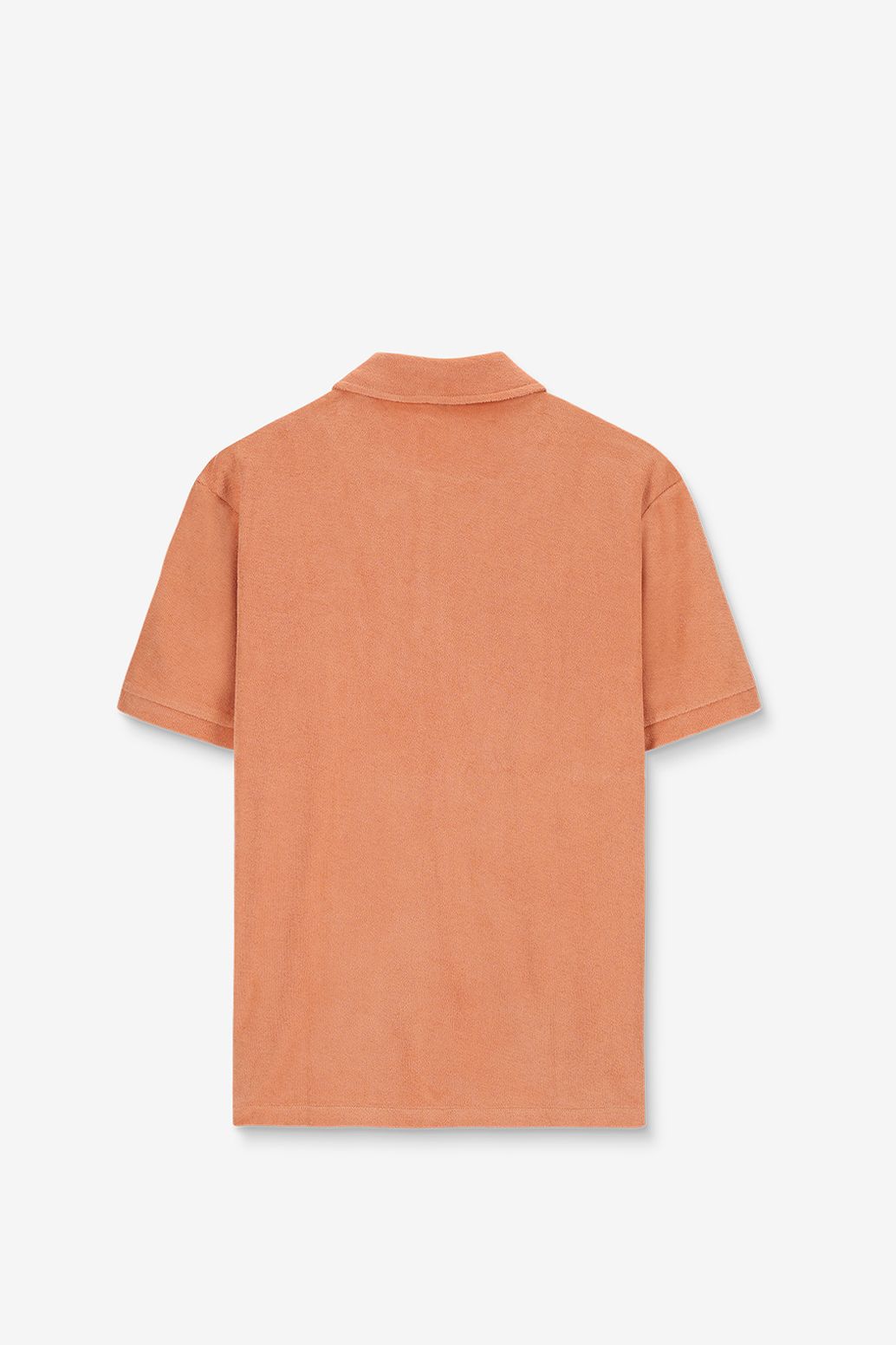 Oranje badstof polo