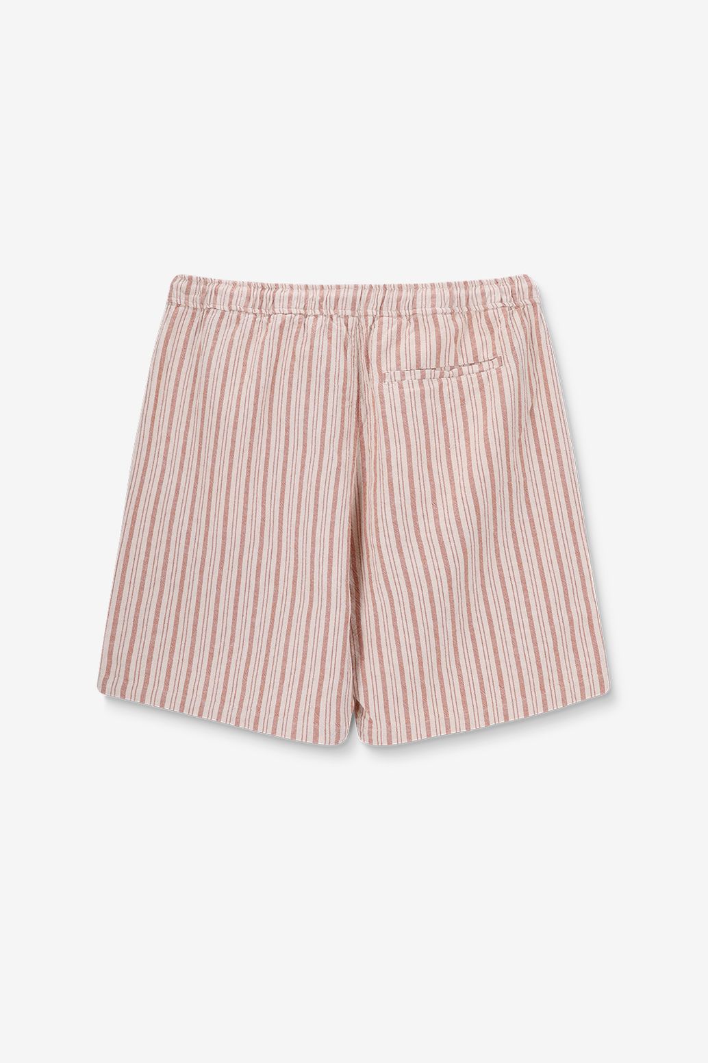 Gestreifte Shorts - orange