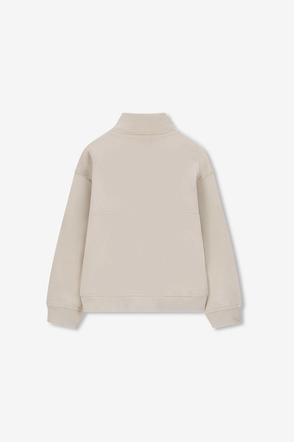 Sweater mit Schildkrötenkrangen - beige