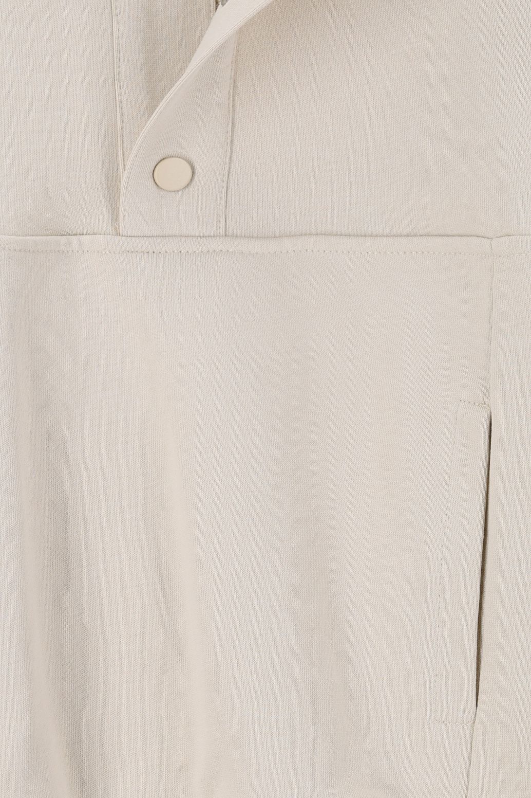 Sweat avec col ras du cou - beige