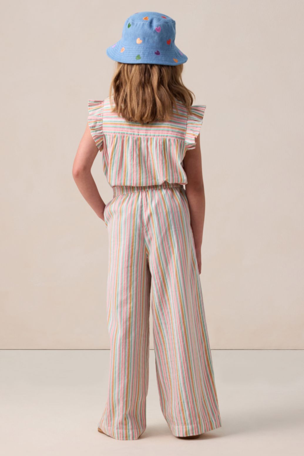 Multicolour broek met strepen