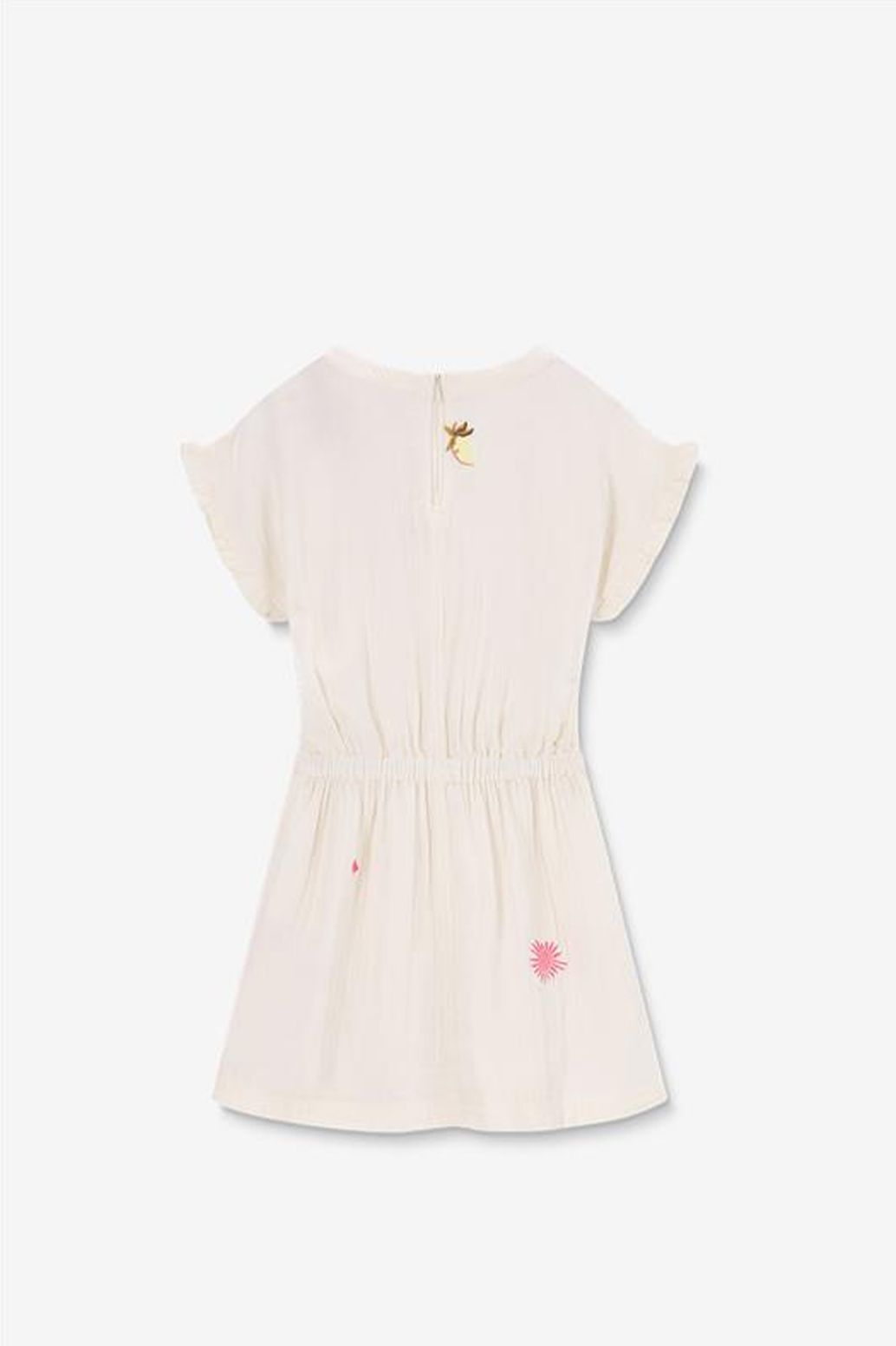 Witte jurk met embroidery