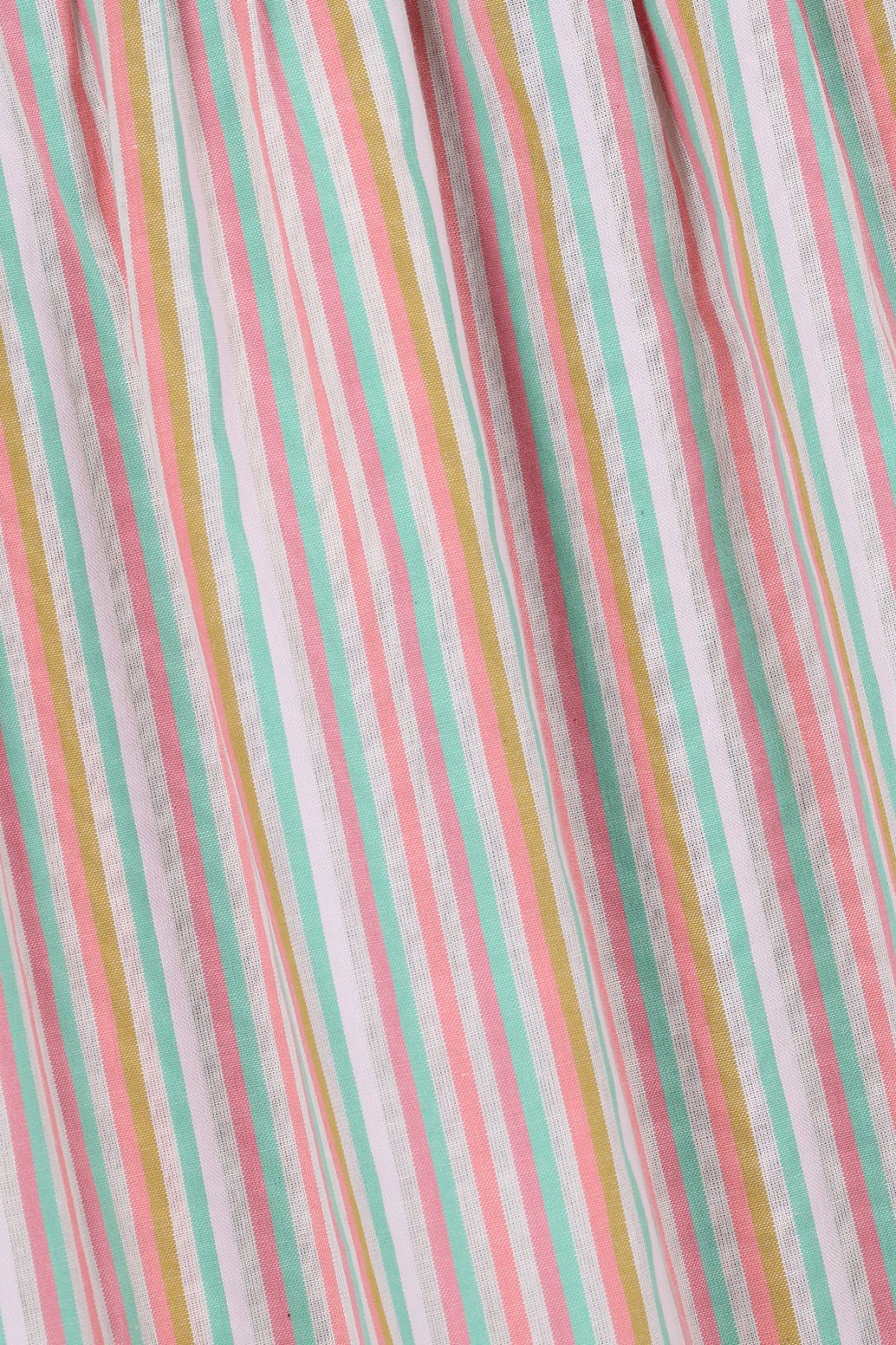 Multicolour maxi-jurk met strepen