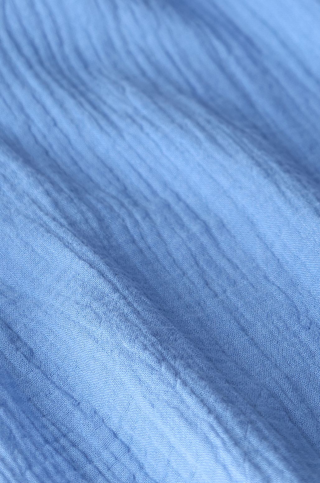 Robe longue caftan - bleu