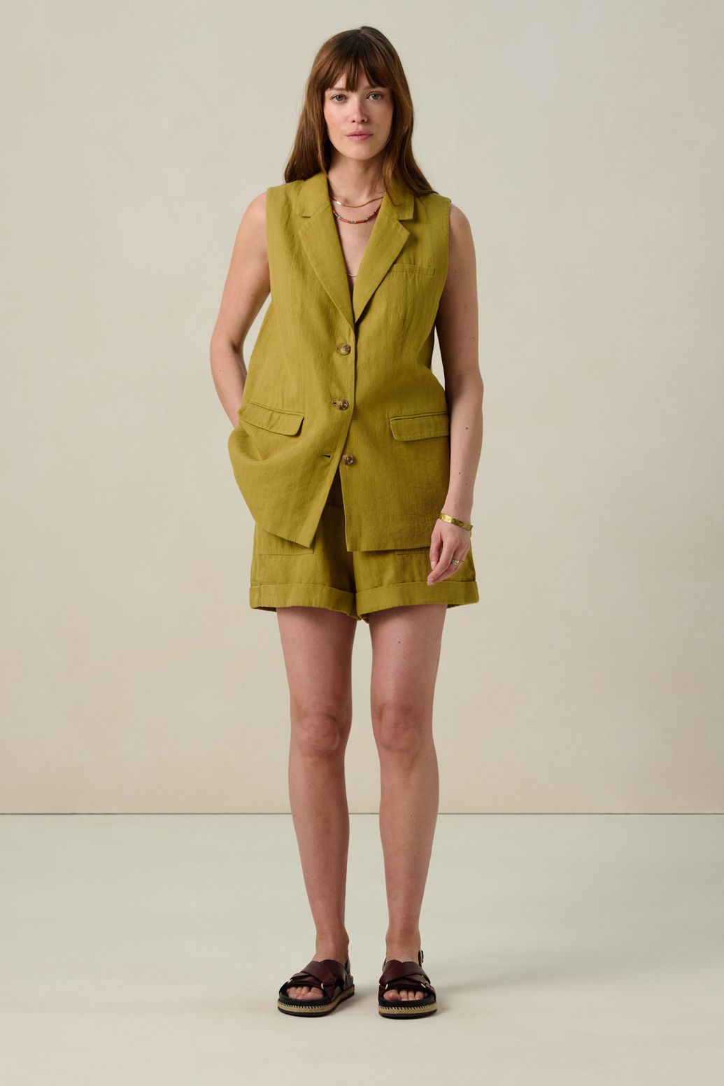 Gilet sans manches - vert clair