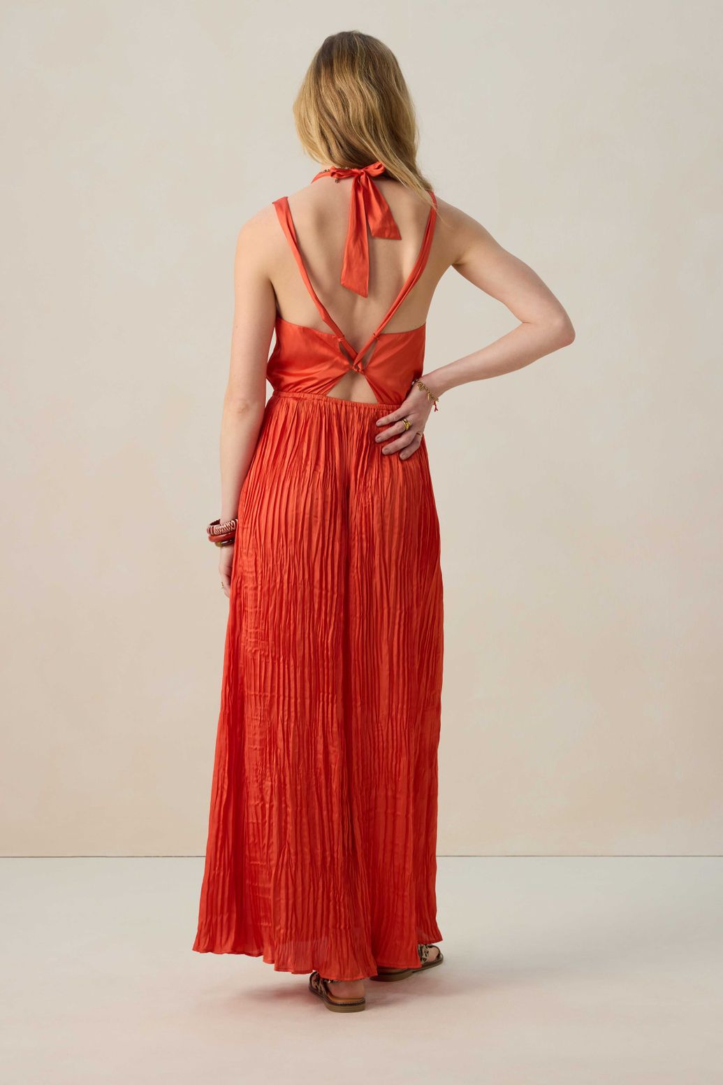 Maxi-Kleid - rot