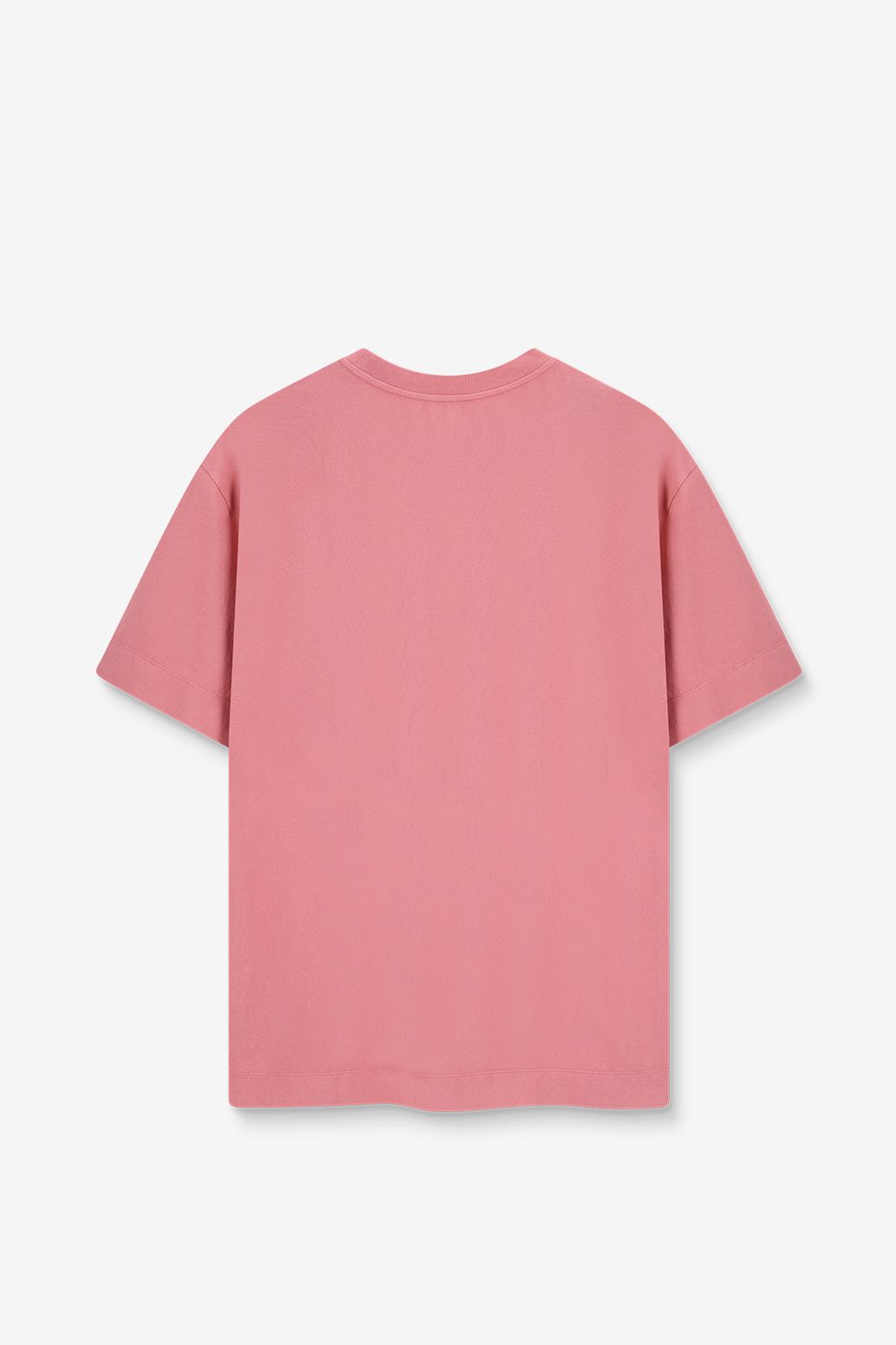 Lichtroze boxy T-shirt