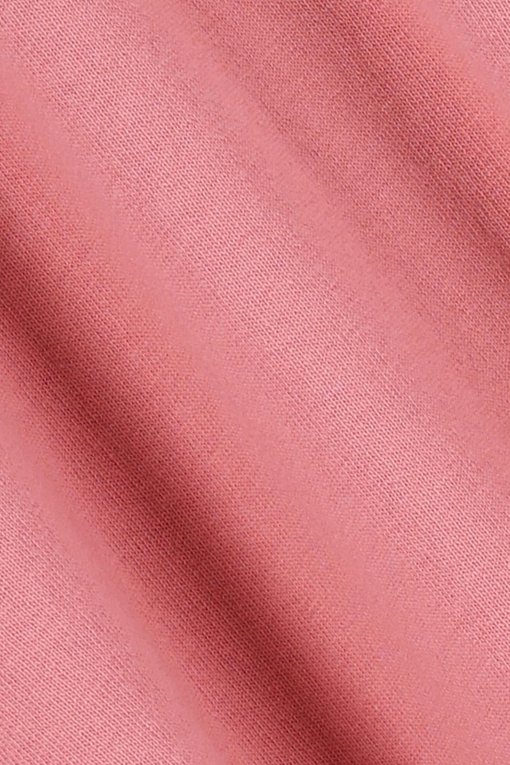 Lichtroze boxy T-shirt