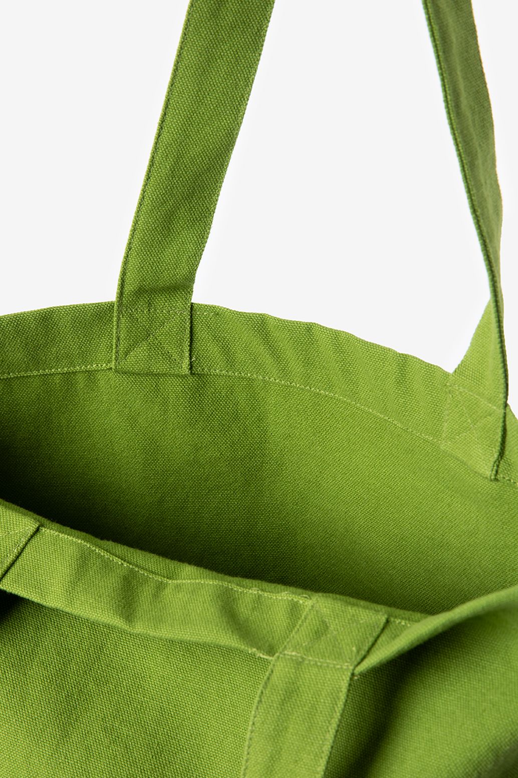 Canvas-Shopper small - grün