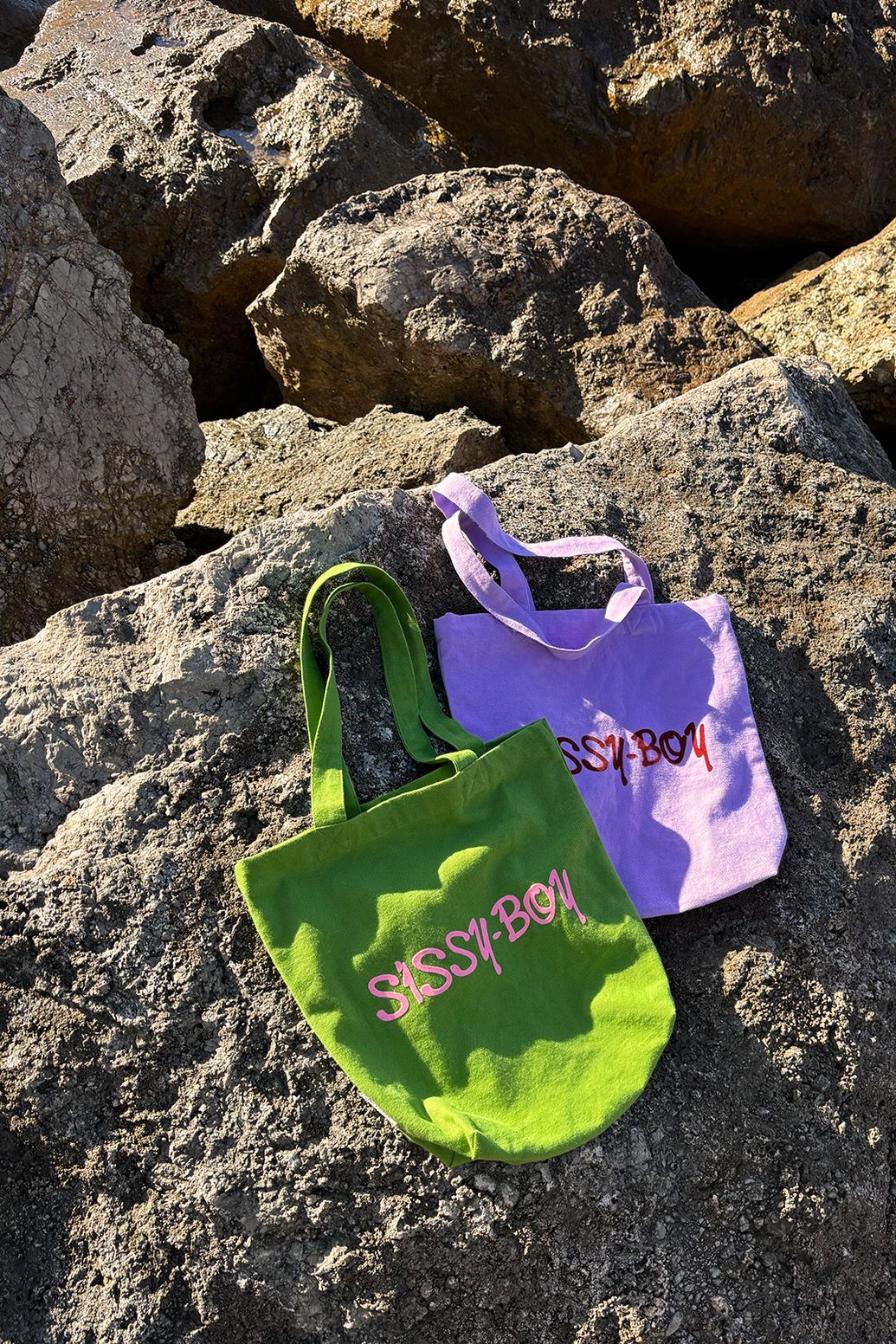 Petit cabas en toile - vert