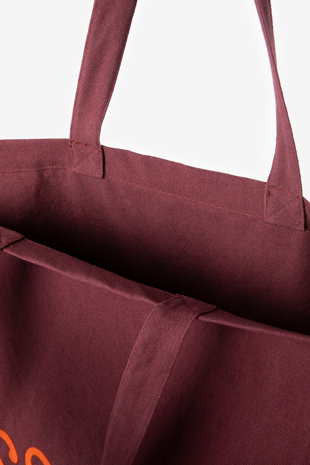 Bruine canvas shopper large