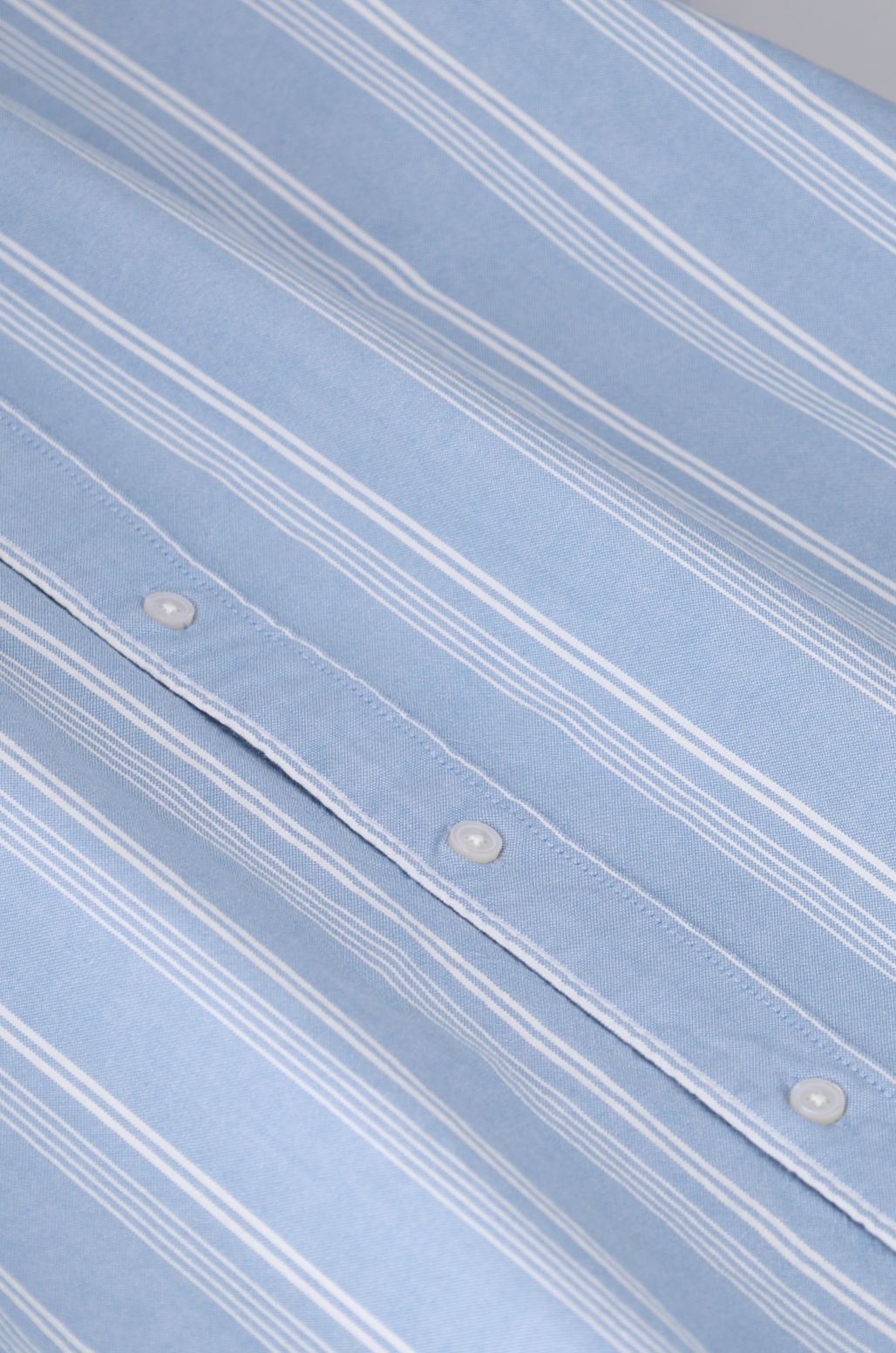 Gestreiftes Hemd - blau