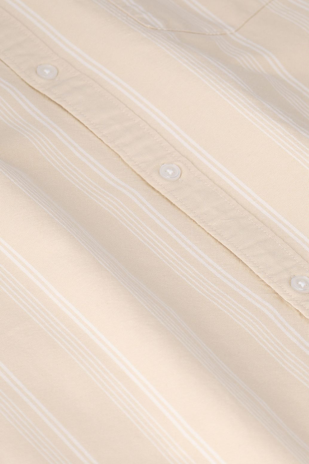 Chemise rayée - beige