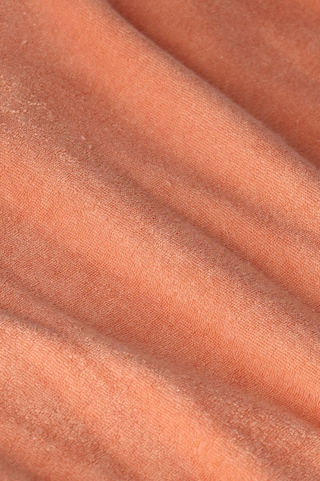 Oranje badstof jumpsuit