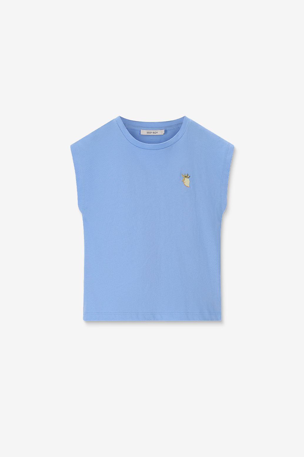 T-shirt avec manches courtes - bleu clair