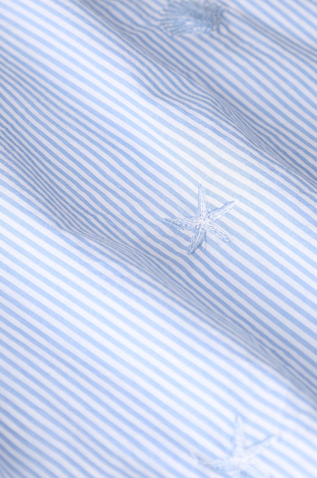 Short rayé - bleu clair