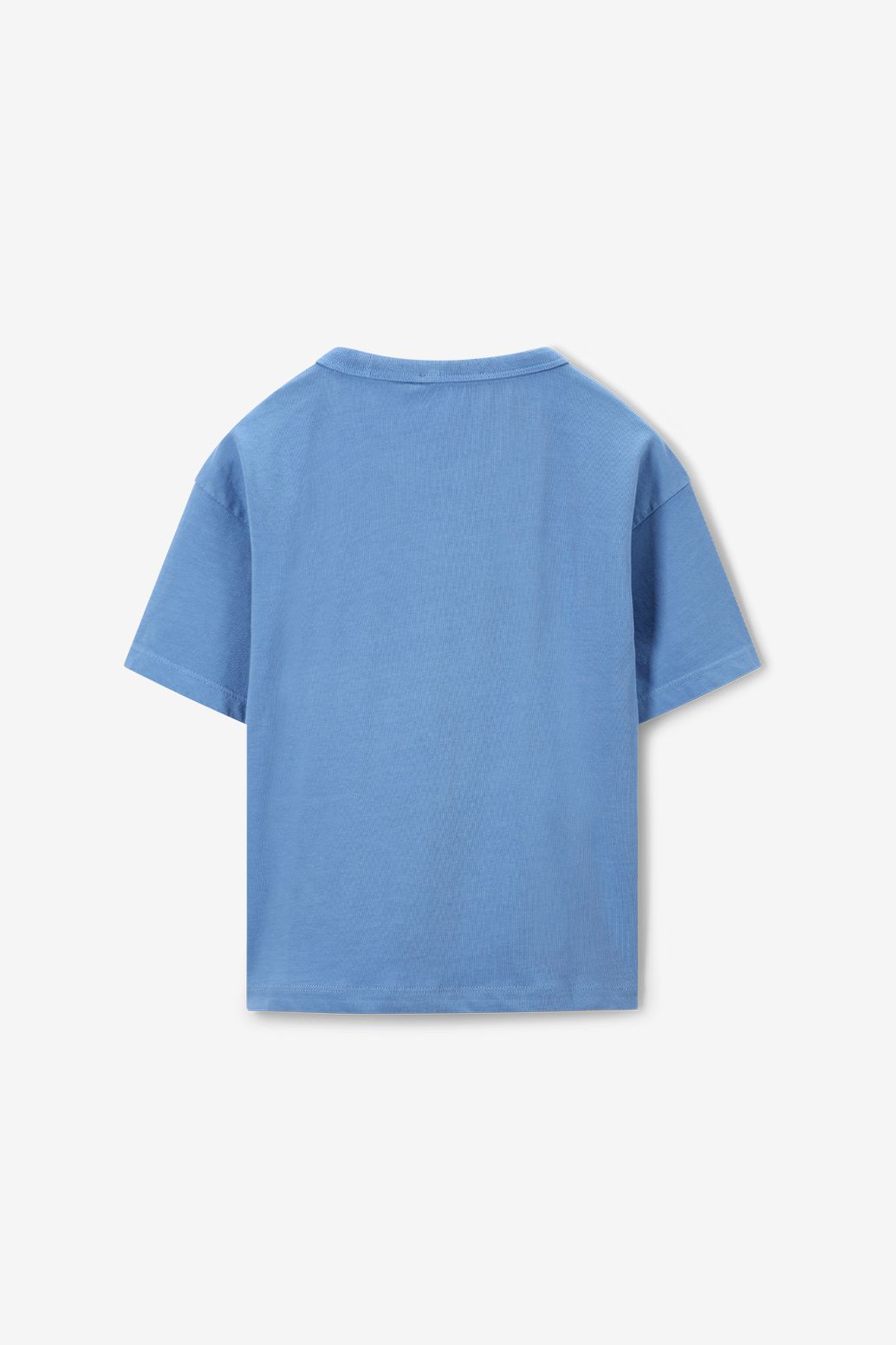 Blauw T-shirt met smiley