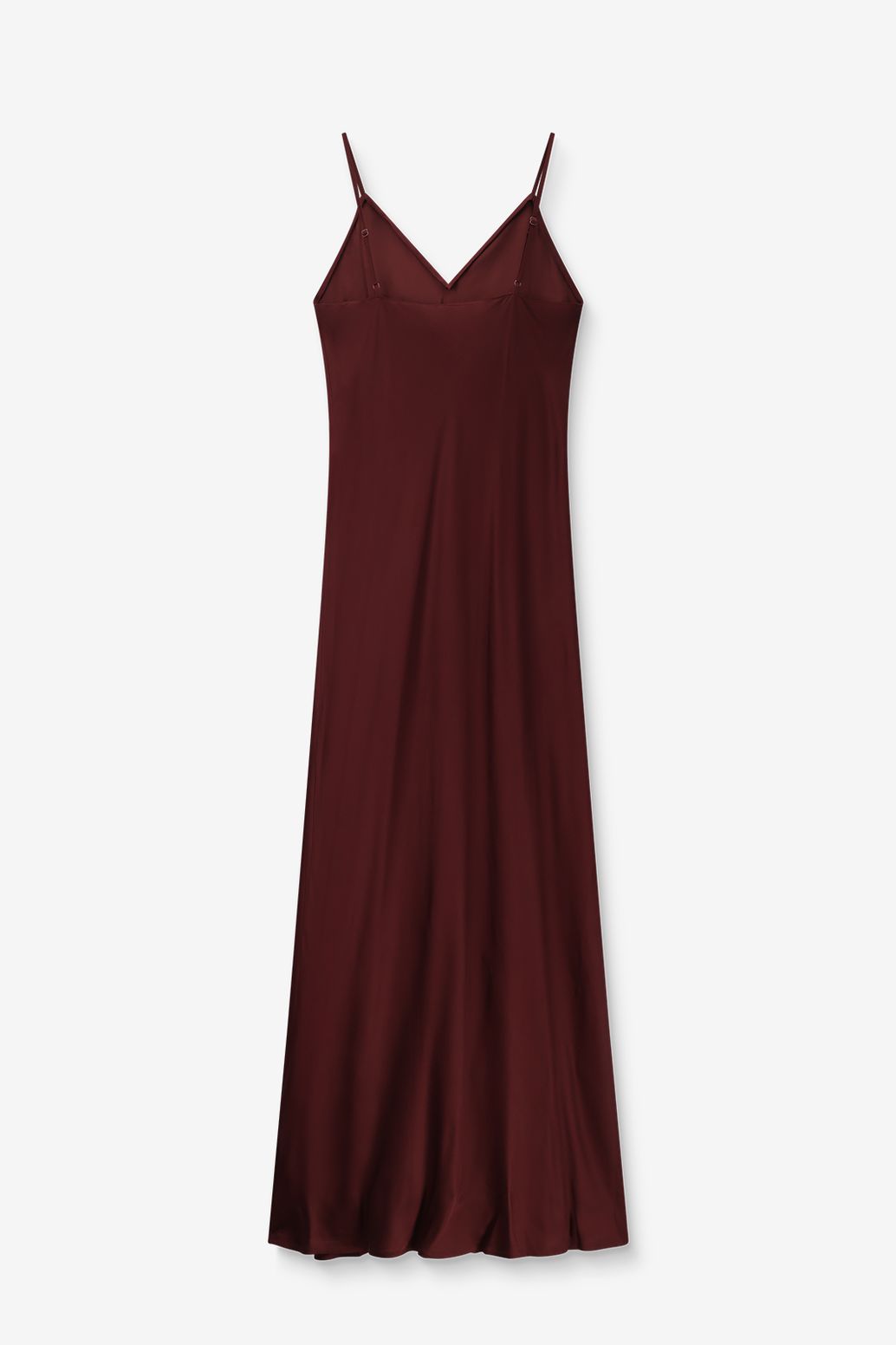 Robe longue - rouge foncé