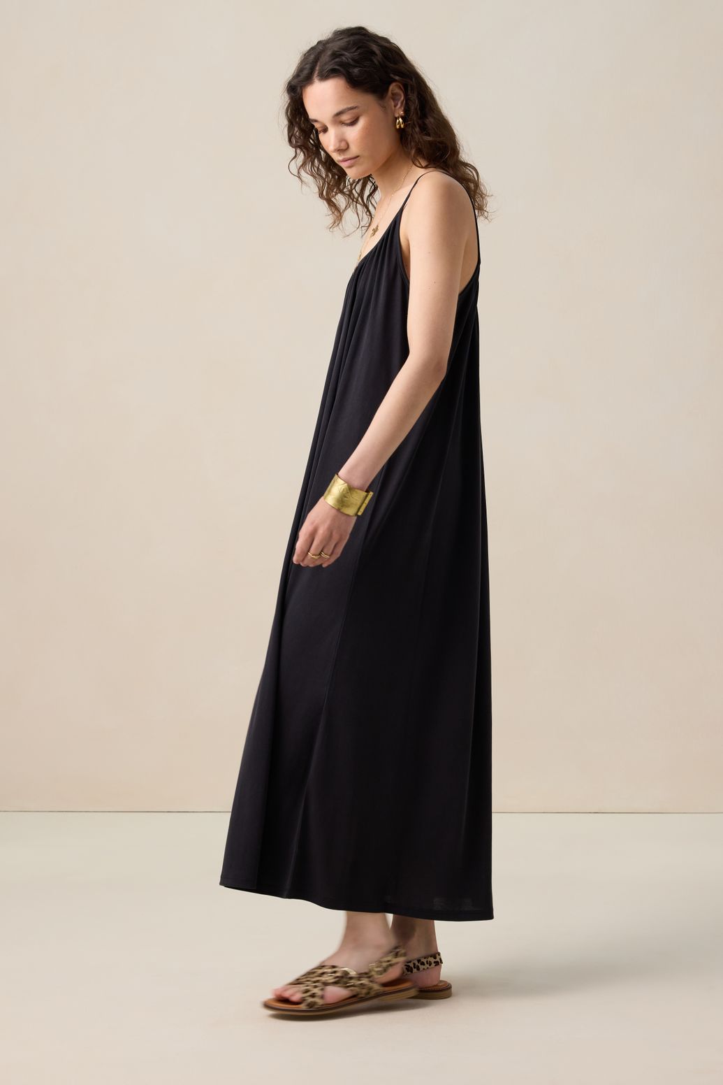 Robe longue - noir
