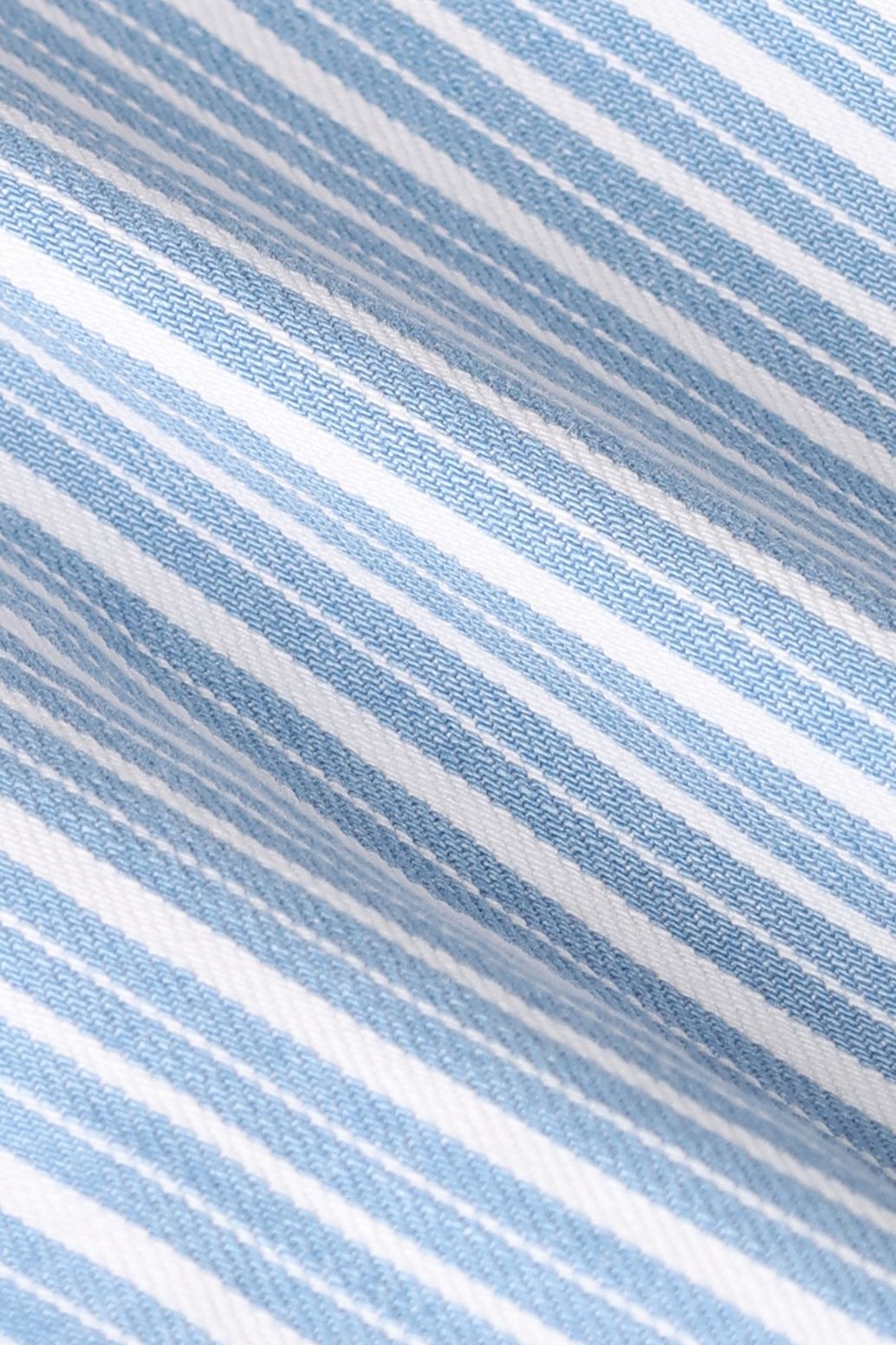 Blauwe gestreepte shorts