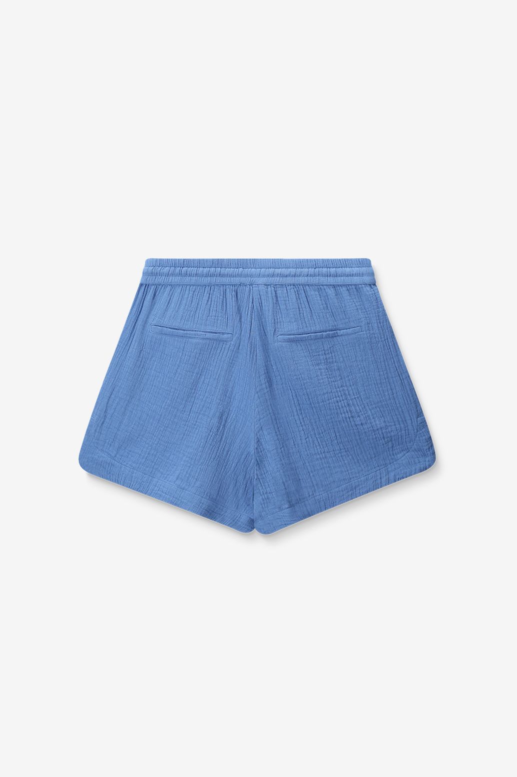 Blauwe short