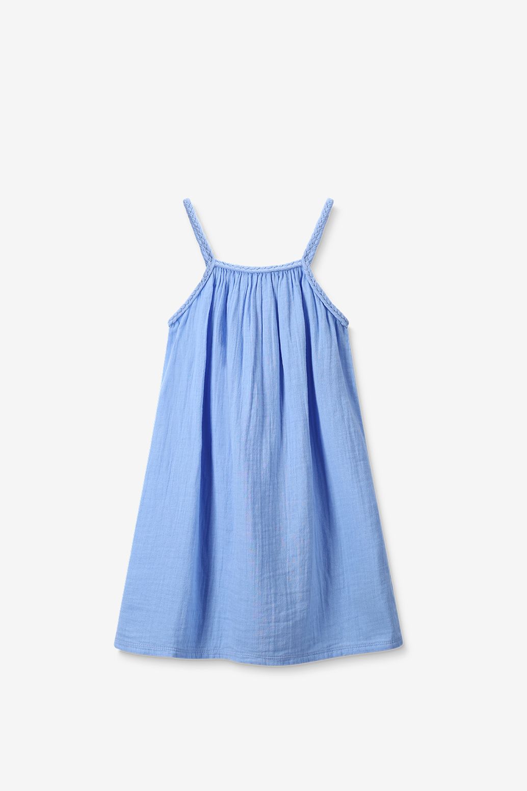 Lichtblauwe jurk