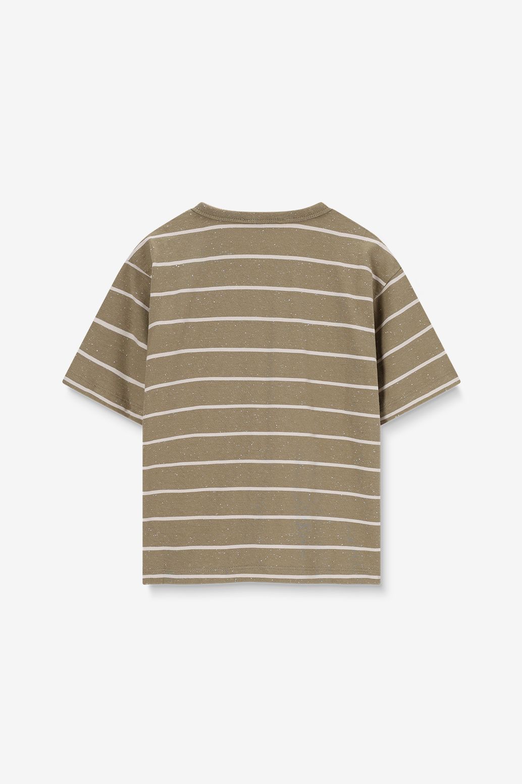 T-shirt rayé - vert