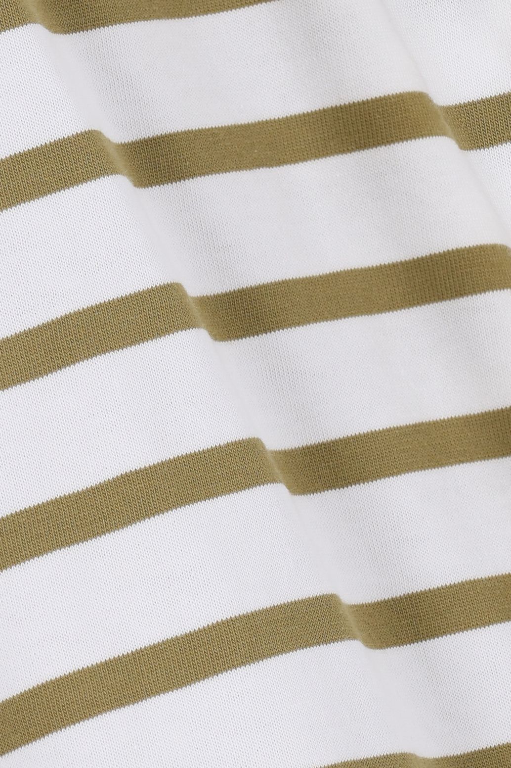 Gestreiftes T-Shirt - grün