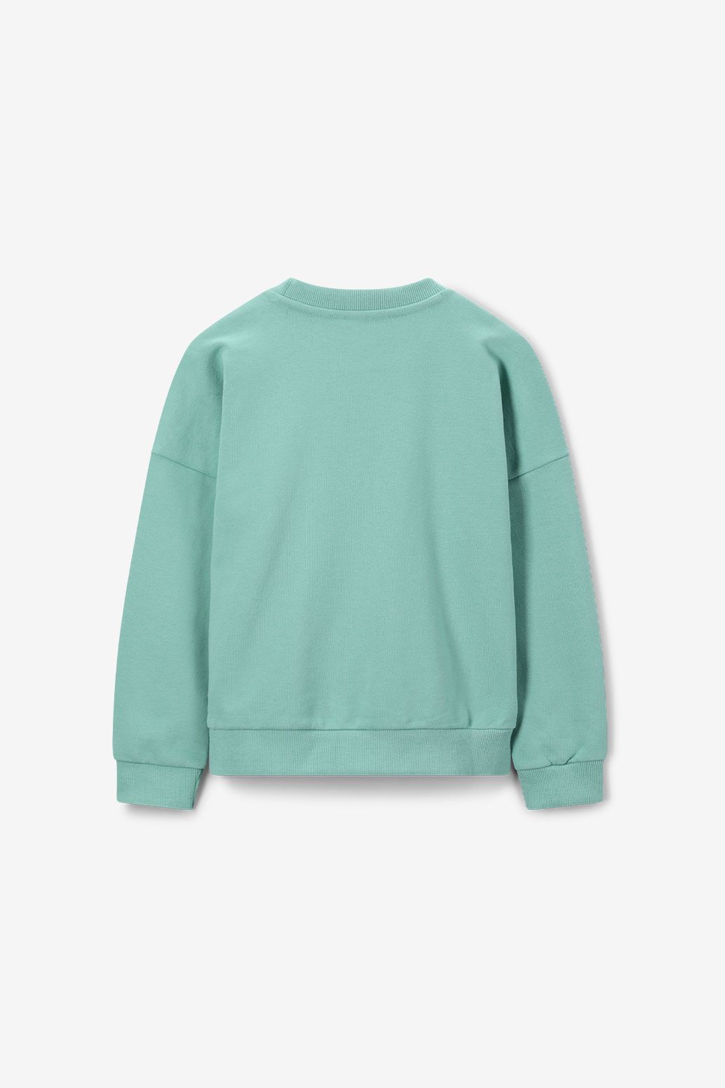 Groene sweater met artwork